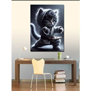 Kanvas Tablo Boksör Kedi