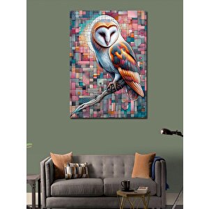 Kanvas Tablo Daldaki Baykuş 70x100 cm