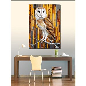 Kanvas Tablo Daldaki Baykuş 70x100 cm
