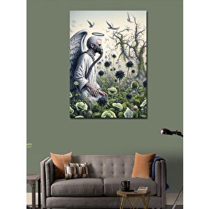 Kanvas Tablo Melek Bahçesi 70x100 cm