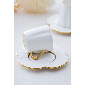 Lotus Duo 2 Kişilik Kahve Fincanı Takımı - 90 Ml