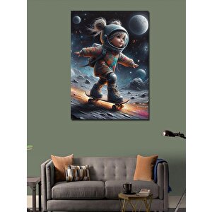 Kanvas Tablo Astronot Çocuk