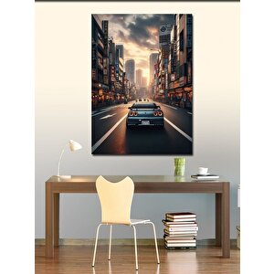 Kanvas Tablo Spor Araba 50x70 cm