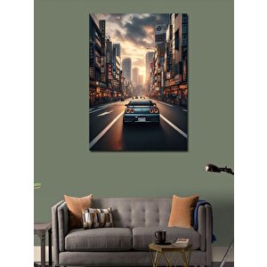 Kanvas Tablo Spor Araba 50x70 cm