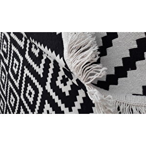 Kilim Çift Taraflı Yıkanabilir Pamuklu Dokuma Kilim