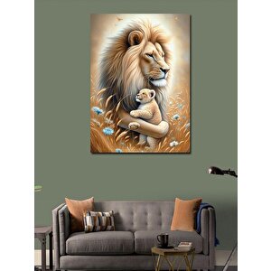 Kanvas Tablo Gezegenler Ve Uzay 50x70 cm