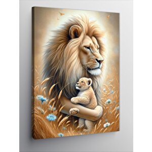 Kanvas Tablo Gezegenler Ve Uzay 70x100 cm