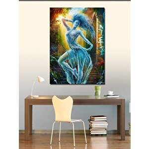 Kanvas Tablo Su Perisi 70x100 cm