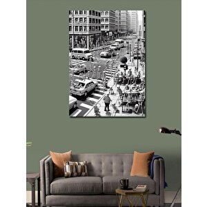 Kanvas Tablo İskeletler Şehri 70x100 cm