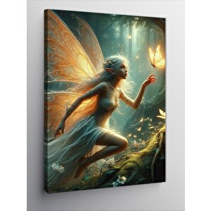Kanvas Tablo Işıklı Peri 70x100 cm