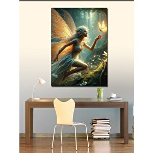 Kanvas Tablo Işıklı Peri 70x100 cm