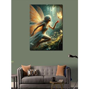 Kanvas Tablo Işıklı Peri 70x100 cm