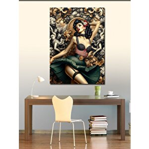 Kanvas Tablo Bahçe Perisi 100x140 cm