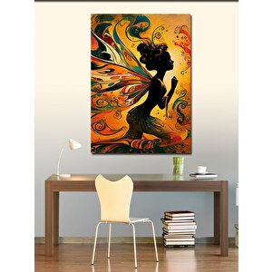 Kanvas Tablo Soyut Peri Kızı 50x70 cm