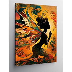 Kanvas Tablo Soyut Peri Kızı 70x100 cm