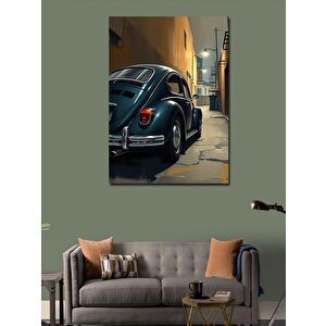 Kanvas Tablo Klasik Araba Sokak 70x100 cm