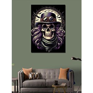 Kanvas Tablo Steampunk Kuru Kafa