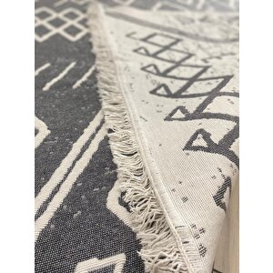 Kilim Çift Taraflı Pamuklu Dokuma Yıkanabilir Kilim 160x250 cm