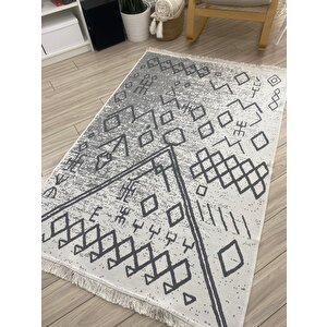 Kilim Çift Taraflı Pamuklu Dokuma Yıkanabilir Kilim