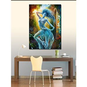 Kanvas Tablo Su Perisi 50x70 cm