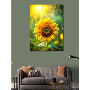 Kanvas Tablo Ay Çiçeği 50x70 cm