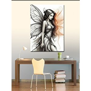 Kanvas Tablo Peri Kadın 70x100 cm