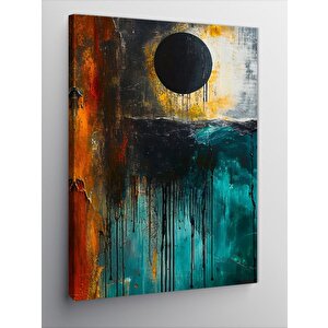 Kanvas Tablo Soyut Ay 70x100 cm