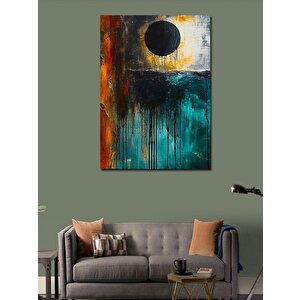Kanvas Tablo Soyut Ay 70x100 cm