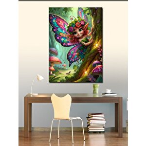 Kanvas Tablo Küçük Peri Kızı 50x70 cm
