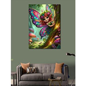 Kanvas Tablo Küçük Peri Kızı 50x70 cm