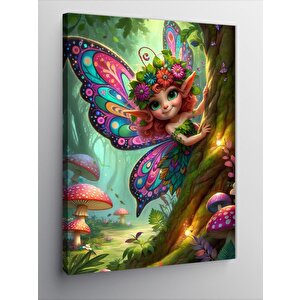 Kanvas Tablo Küçük Peri Kızı 70x100 cm