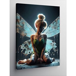 Kanvas Tablo Peri Kız 100x140 cm