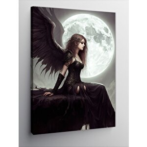 Kanvas Tablo Ay Işığında Melek 100x140 cm
