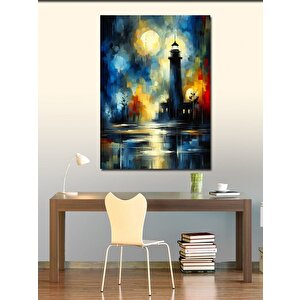 Kanvas Tablo Deniz Feneri 100x140 cm