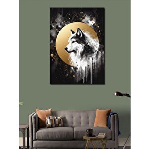 Kanvas Tablo Ay Kurt 70x100 cm