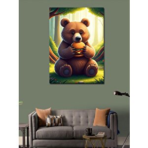 Kanvas Tablo Peluş Ayı 70x100 cm