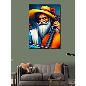 Kanvas Tablo Meksikalı Müzisyen 70x100 cm