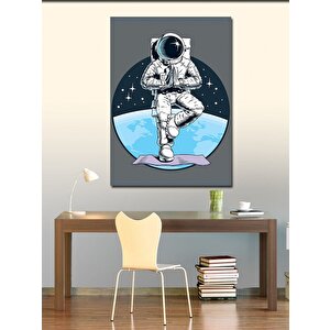Kanvas Tablo Astronot Figürü 70x100 cm
