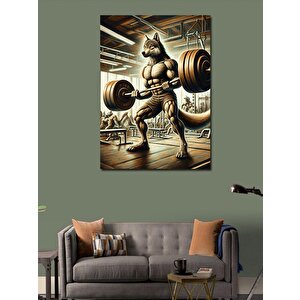 Kanvas Tablo Güçlü Kurt 70x100 cm