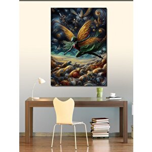 Kanvas Tablo Soyut Peri Kızı 70x100 cm