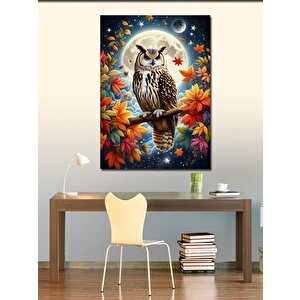 Kanvas Tablo Sonbahar Baykuşu 70x100 cm