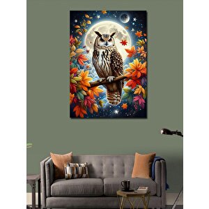 Kanvas Tablo Sonbahar Baykuşu 70x100 cm