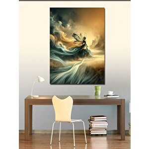 Kanvas Tablo Peri Kadın 100x140 cm