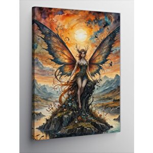 Kanvas Tablo Peri Kızı 70x100 cm
