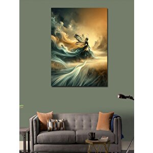 Kanvas Tablo Peri Kadın 70x100 cm