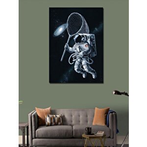 Kanvas Tablo Gezegenleri Yakalayan Astronot 100x140 cm