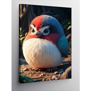 Kanvas Tablo Kitap Okuyan Ayı Tedy 50x70 cm
