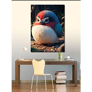 Kanvas Tablo Kitap Okuyan Ayı Tedy 50x70 cm