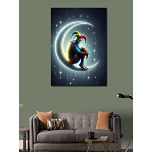 Kanvas Tablo Ay Ve Soytarı 70x100 cm
