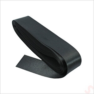 Saten Kurdele, 3cm X 10mt - Siyah
